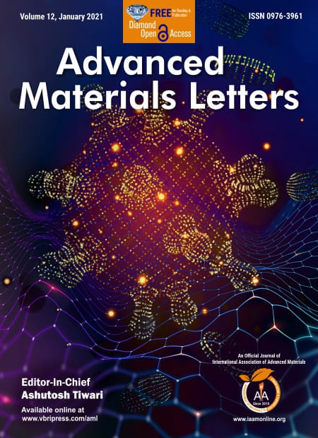advanced materials letters